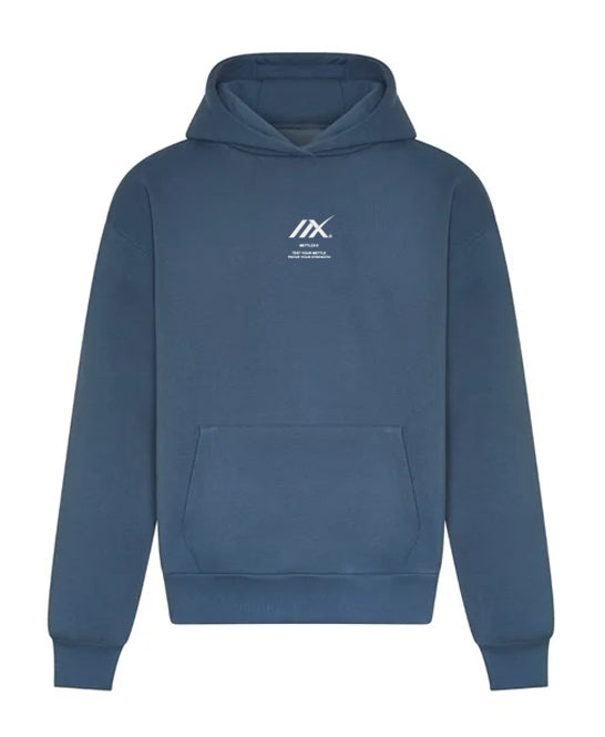 BLUE | OVERSIZED HEAVY HOOD | TEST YOUR METTLE