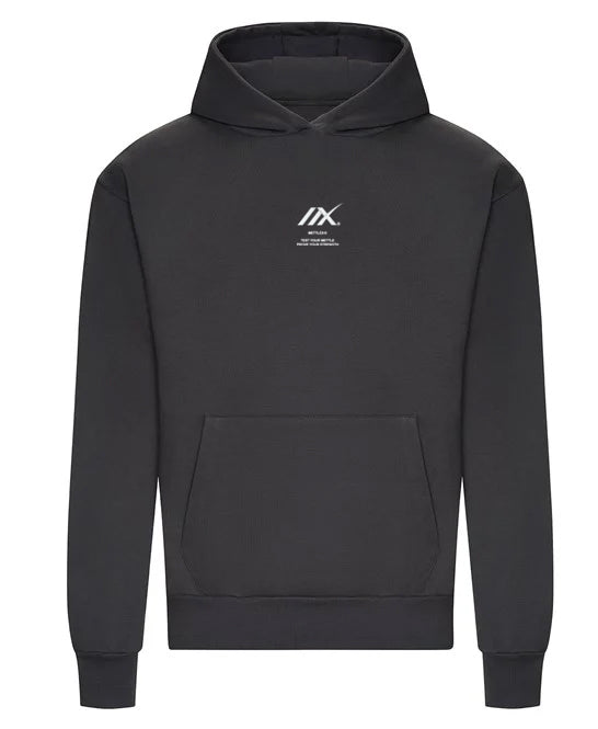 CHARCOAL | OVERSIZED HEAVY HOOD | TEST YOUR METTLE (Copy)