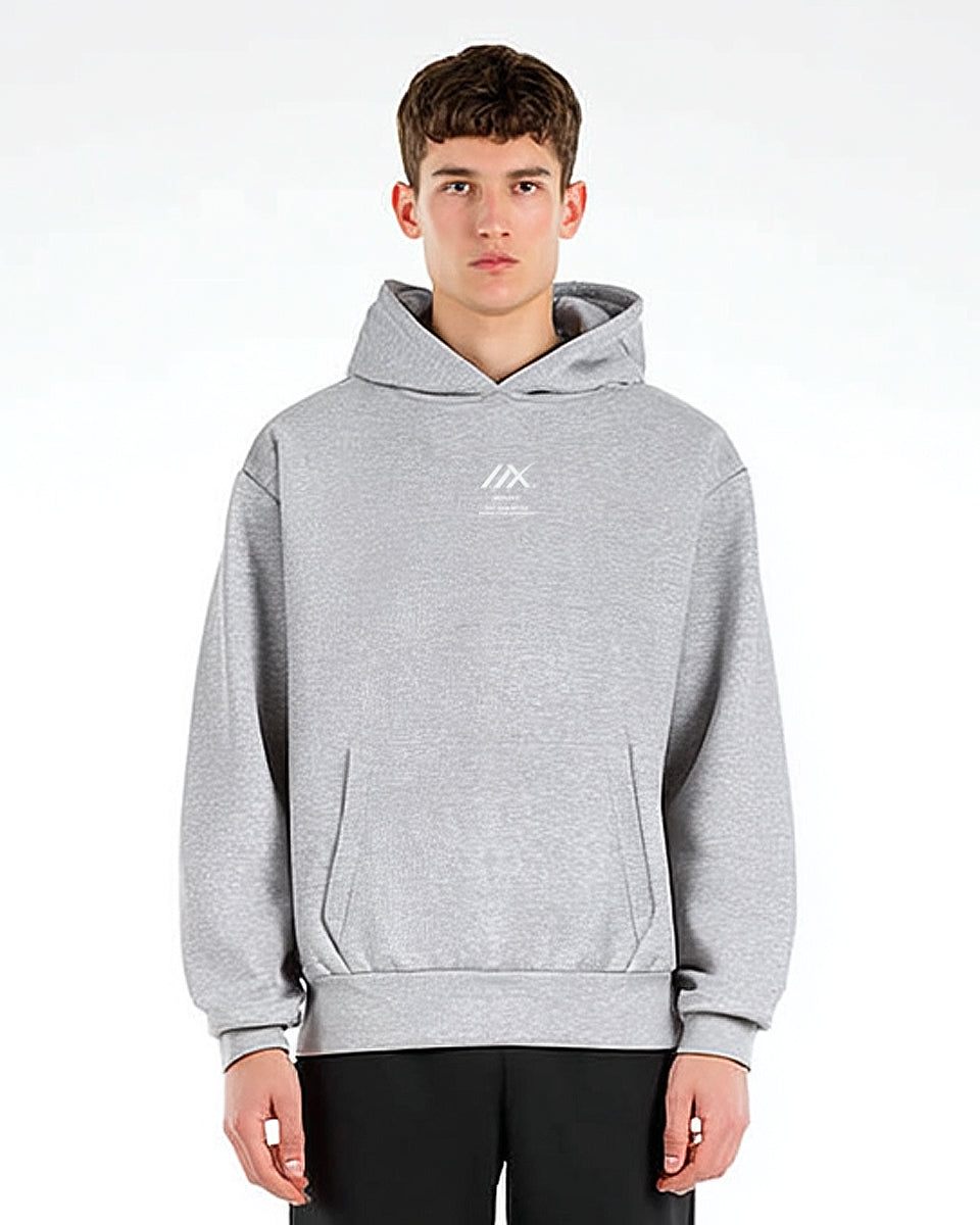 GREY | OVERSIZED HEAVY HOOD | TEST YOUR METTLE