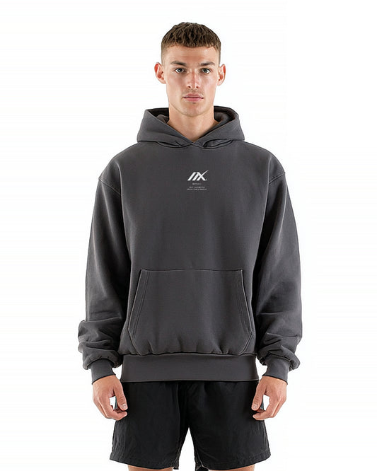 CHARCOAL | OVERSIZED HEAVY HOOD | TEST YOUR METTLE (Copy)