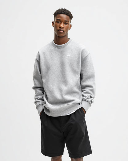 GREY HEATHER | SWEATSHIRT JUMPER | MX