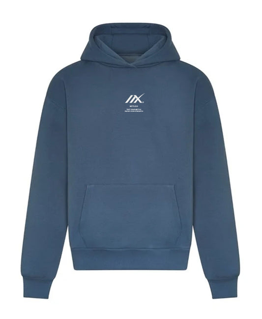 BLUE | OVERSIZED HEAVY HOOD | TEST YOUR METTLE