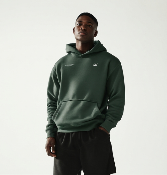 Mettlex® Hoodie | HEAVY | MEASURED IN METTLE | Olive