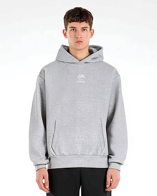 GREY | OVERSIZED HEAVY HOOD | TEST YOUR METTLE